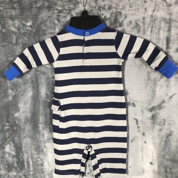 Carters Just One You Six Month Baby One Piece Daddys little Rookie Outfit - Picture 8 of 12